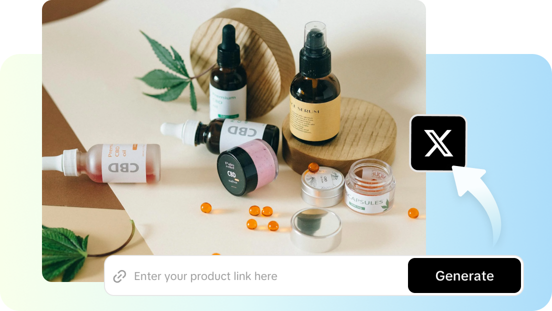 귀하의 아이템을 매력적인 트위터 영상으로 전환하세요.